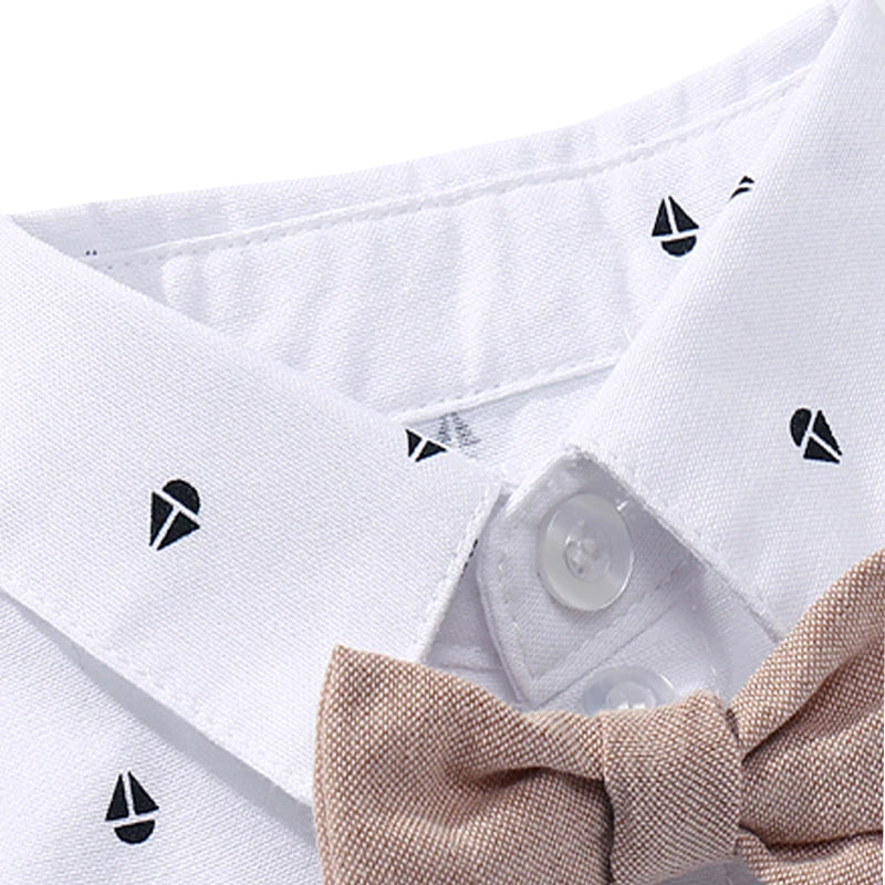 Conjunto Infantil Masculino: Macacão e Acessórios