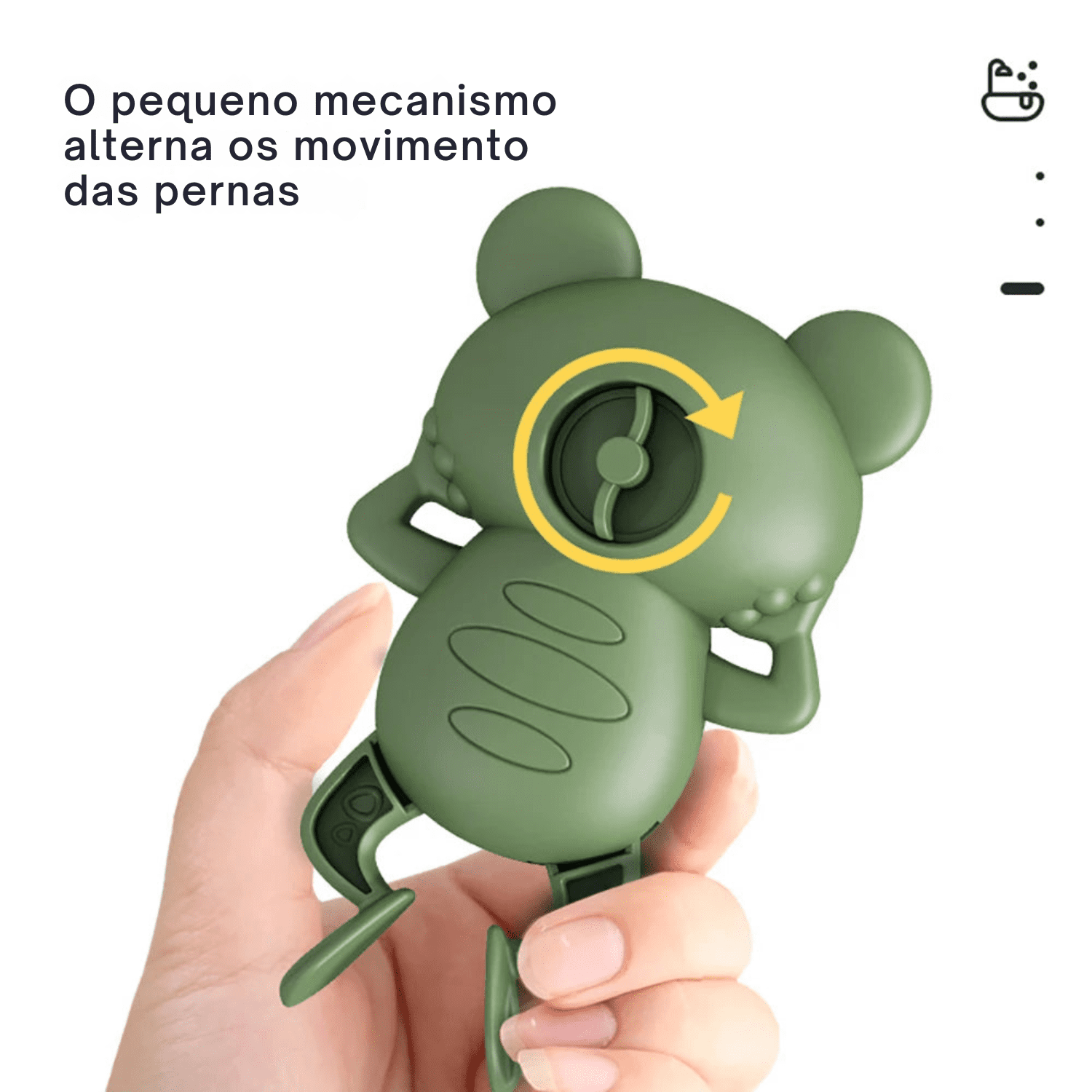 Brinquedo para Banho Sapinho Nadador