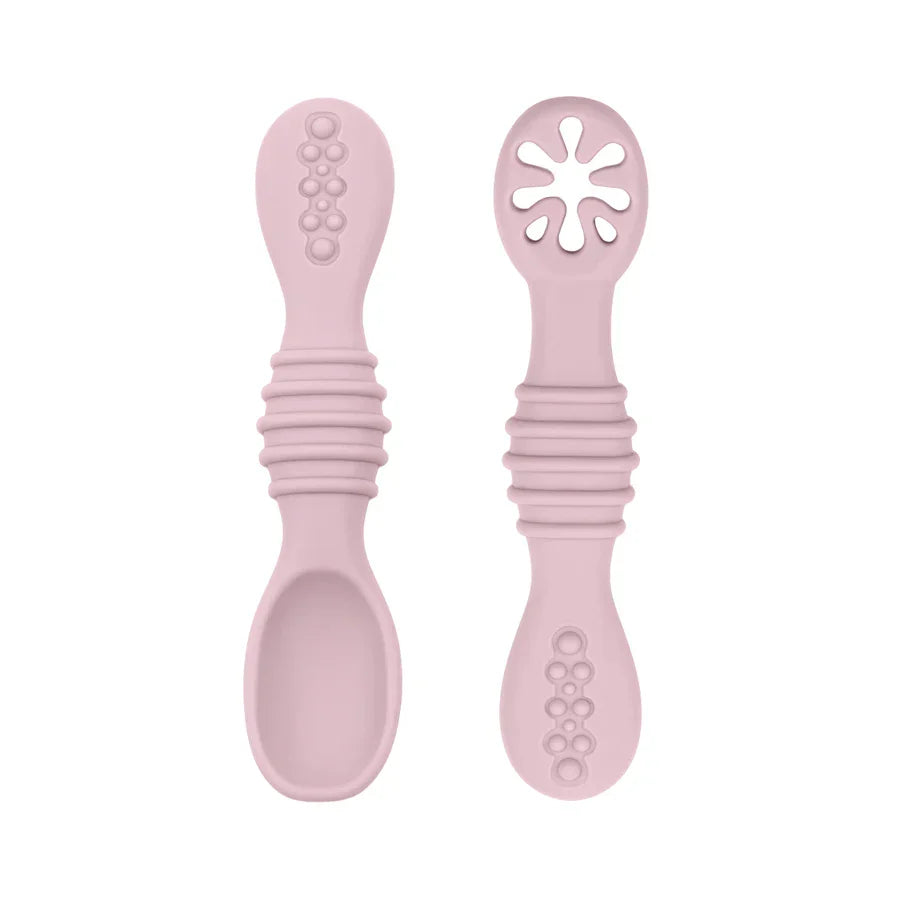 Conjunto de Colheres de Silicone para Bebês
