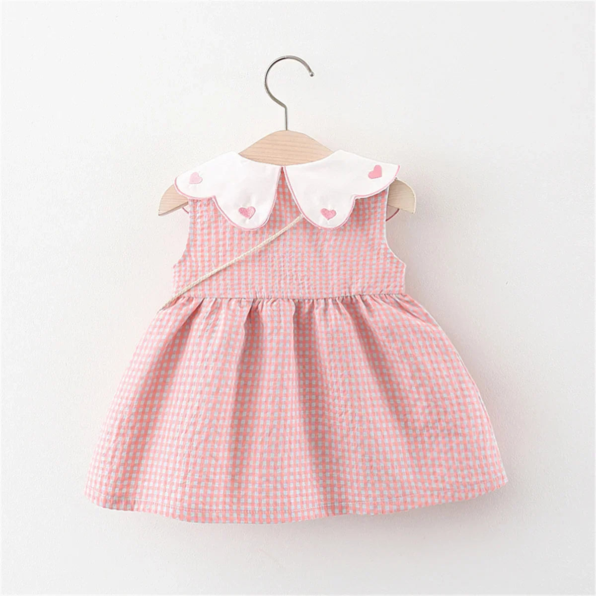 Vestido Infantil de Algodão com Bolsinha - Verão Encantador