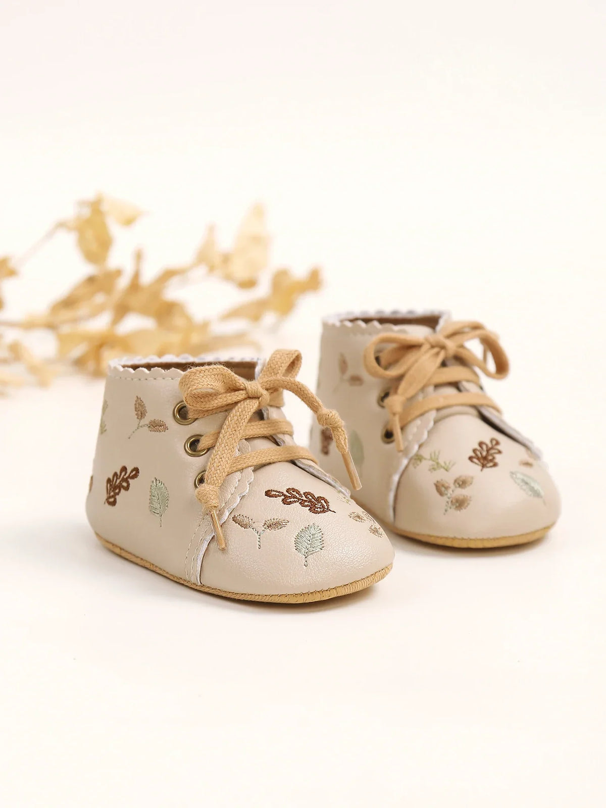 Botinhas Antiderrapantes de Veludo para Bebês