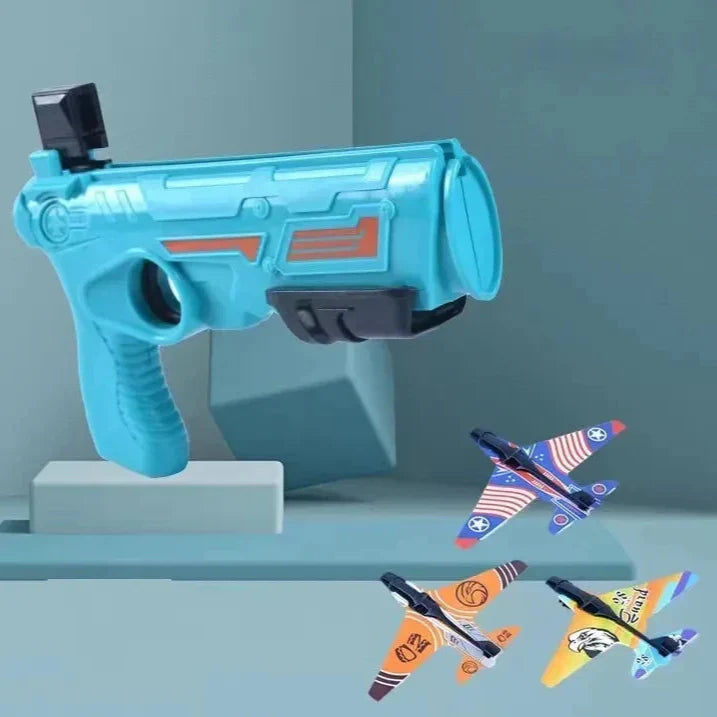 Lançador de Aviões para Crianças - Diversão ao Ar Livre